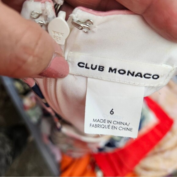 Club Monaco scharpettah Floral-Print  Dress - Picture 7 of 7